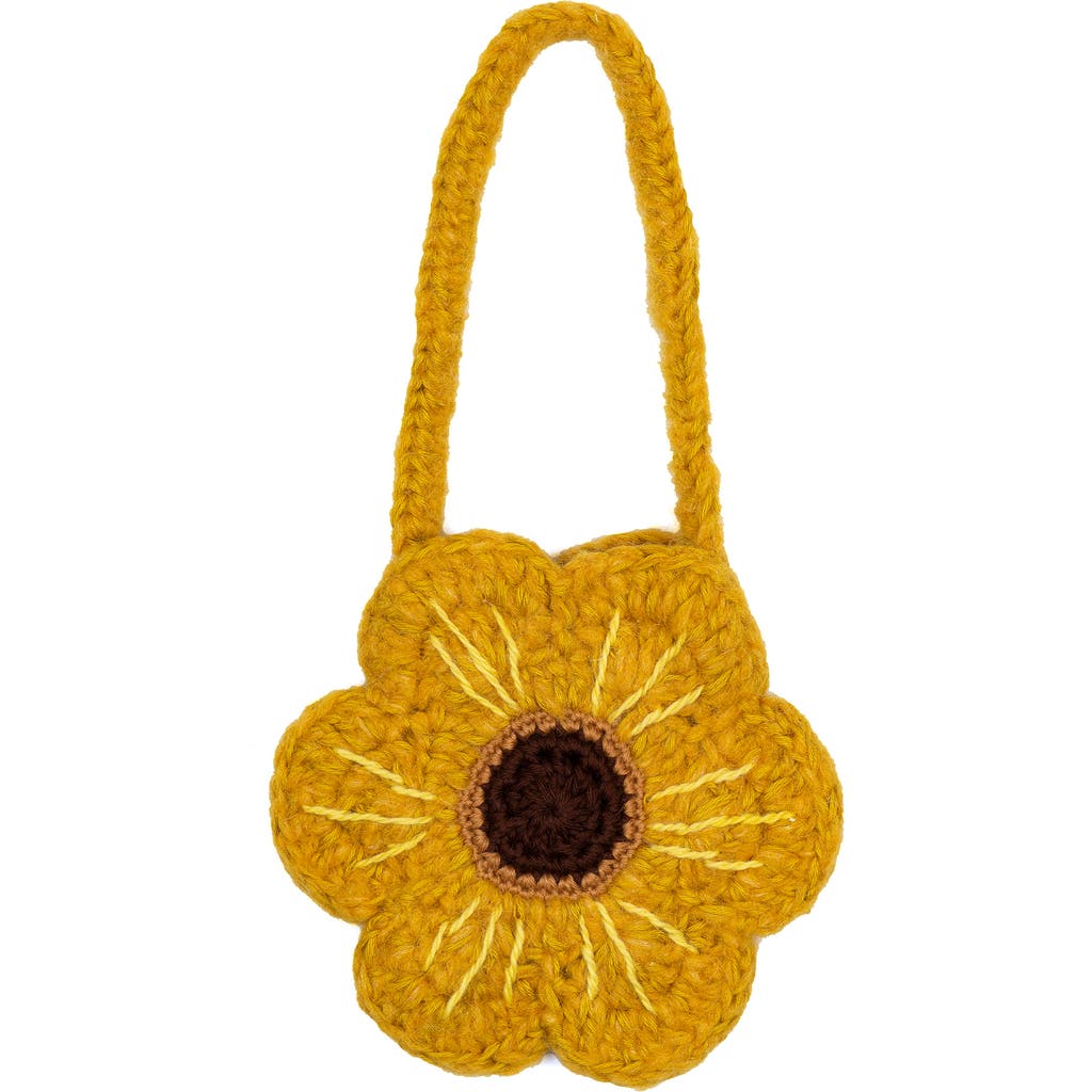 Wild Wawa Crochet Purse In Yellow