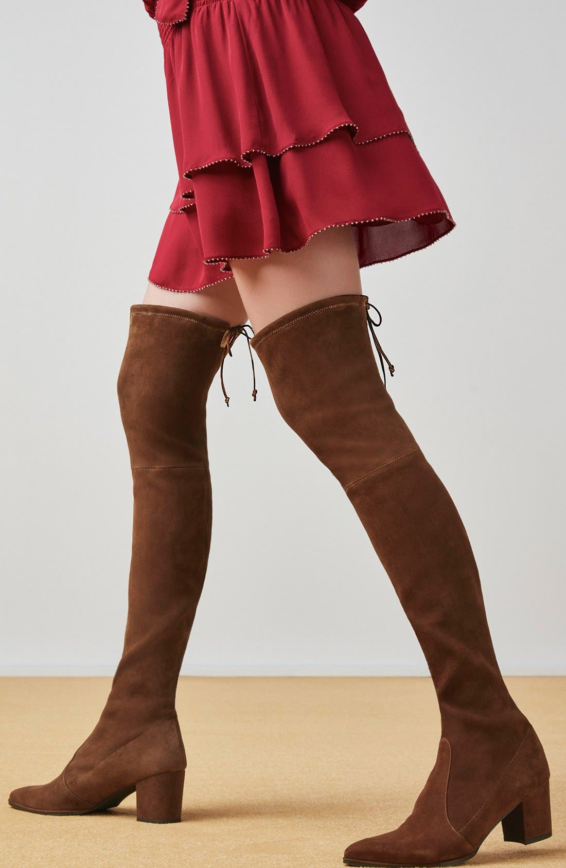 Stuart Weitzman Thighland Over the Knee Boot, Alternate, color, 