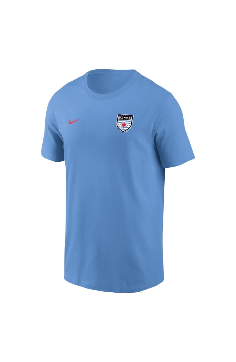 Nike Men's Nike Mallory Swanson Light Blue Chicago Red Stars Core Crew Neck T-Shirt, Alternate, color, Light Blue