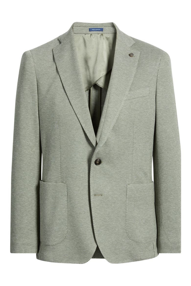 Barclay Wool Blend Knit Soft Jacket, Main, color, BAYLEAF