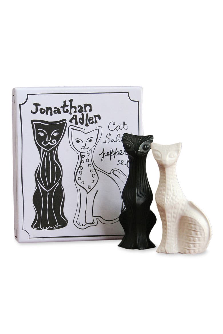 Cat Salt & Pepper Shakers, Main, color, CAT