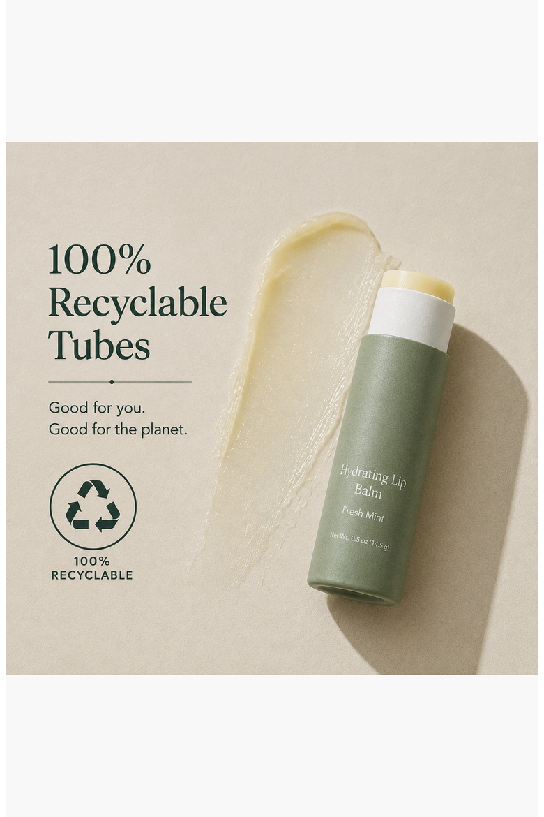 Oversized Fresh Mint Lip Balm, Alternate, color, None