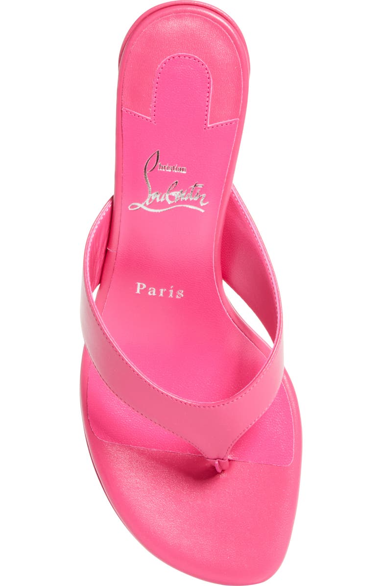 Christian Louboutin Janetonga Thong Sandal, Alternate, color, Pinup/ Lin Pinup