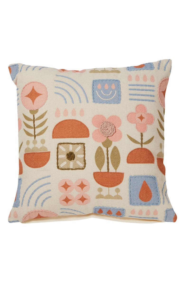 ROSELLI TRADING COMPANY Scandinavia Throw Pillow, Main, color, Beige Multi