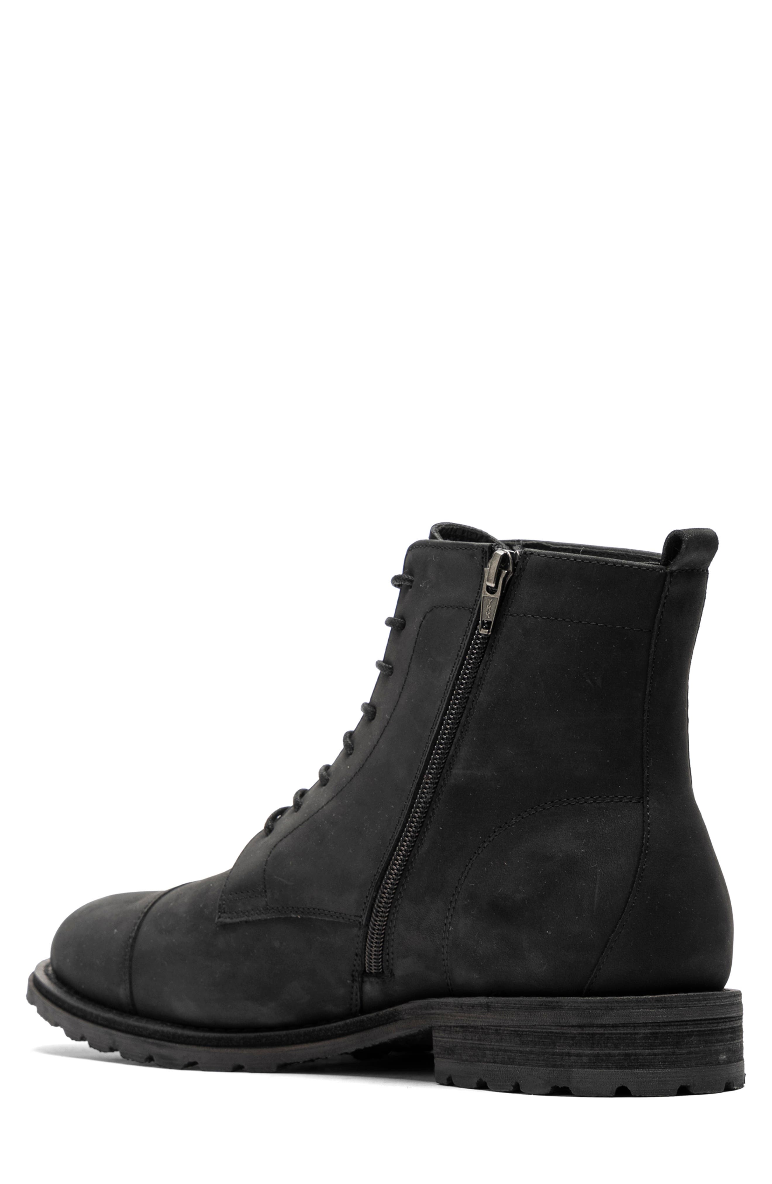 Rodd & Gunn Fort Lace-Up Cap Toe Military Boot, Alternate, color, 