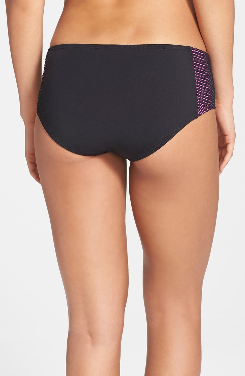 Betsey Johnson Hipster Bikini Bottoms, Alternate, color, 