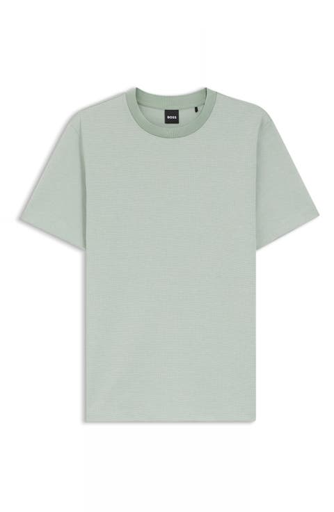 Thompson Cotton Piqué Crewneck T-Shirt