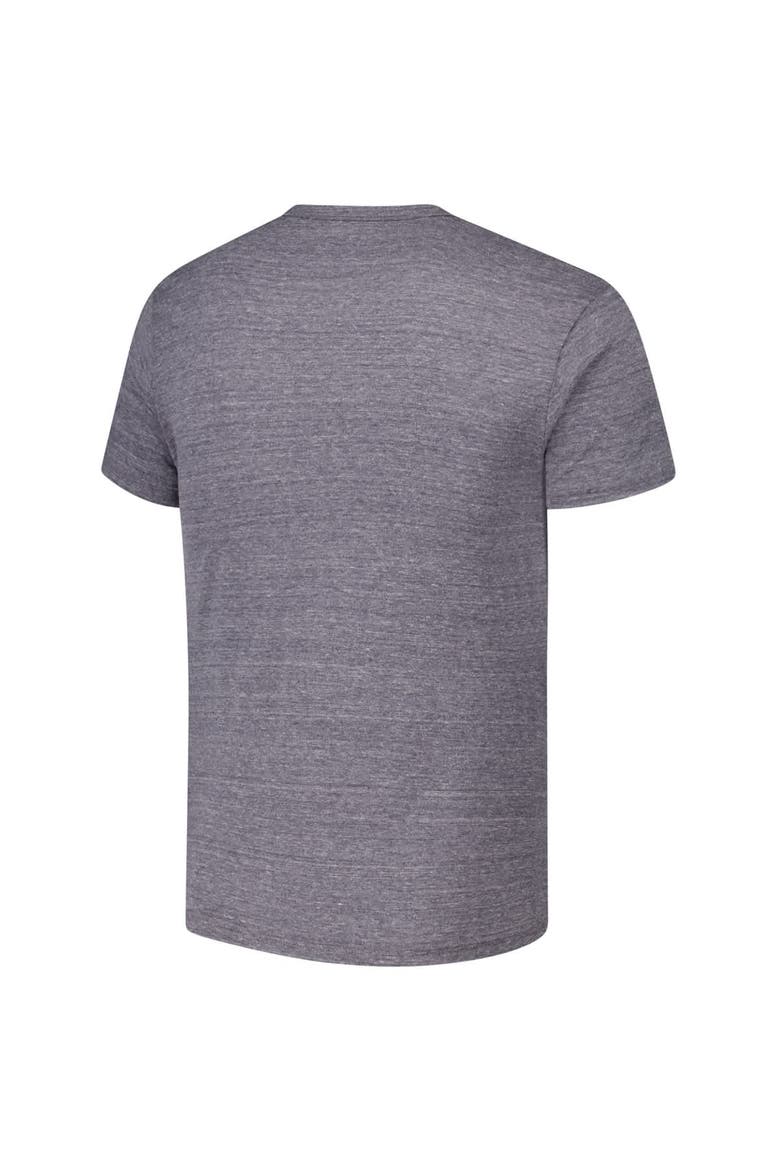 Men's League Collegiate Wear Heather Gray Michigan Wolverines Tall Arch 2.0 Victory Falls Tri-Blend T-Shirt, Alternate, color, Heather Gray