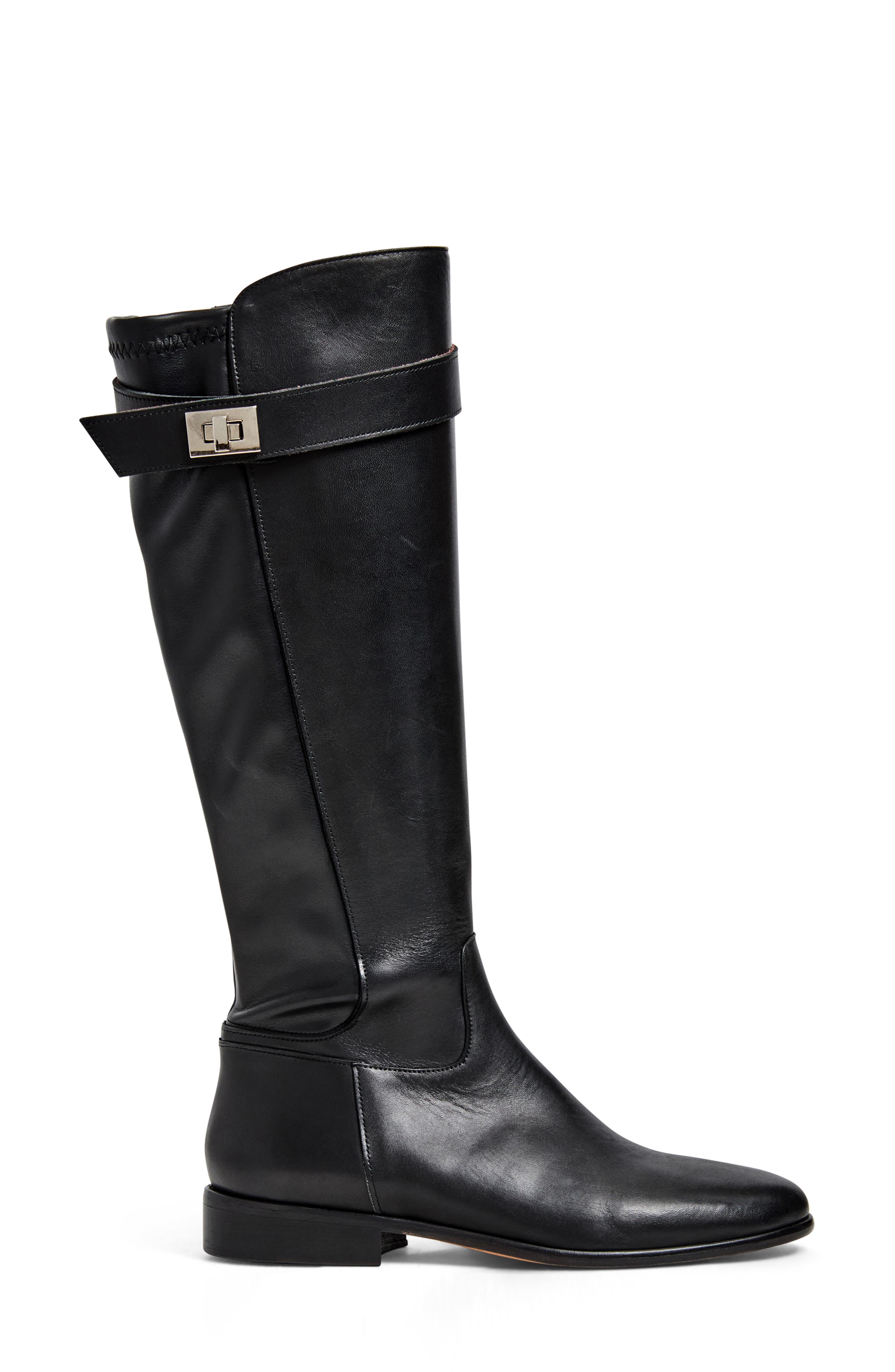 Bruno Magli Pamelina Knee High Boot, Alternate, color, Black