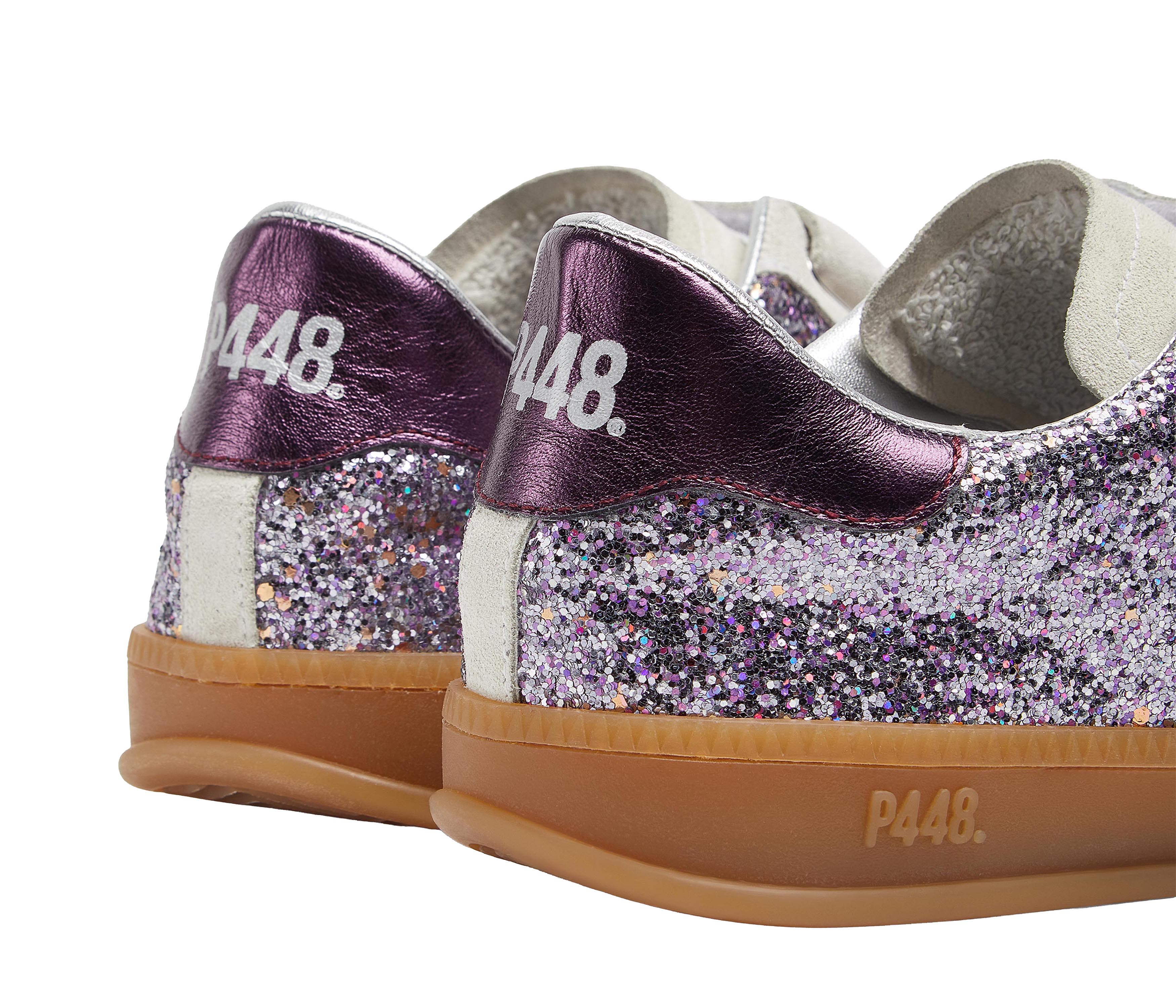 Capri Sneaker, Alternate, color, Glitter/Purple