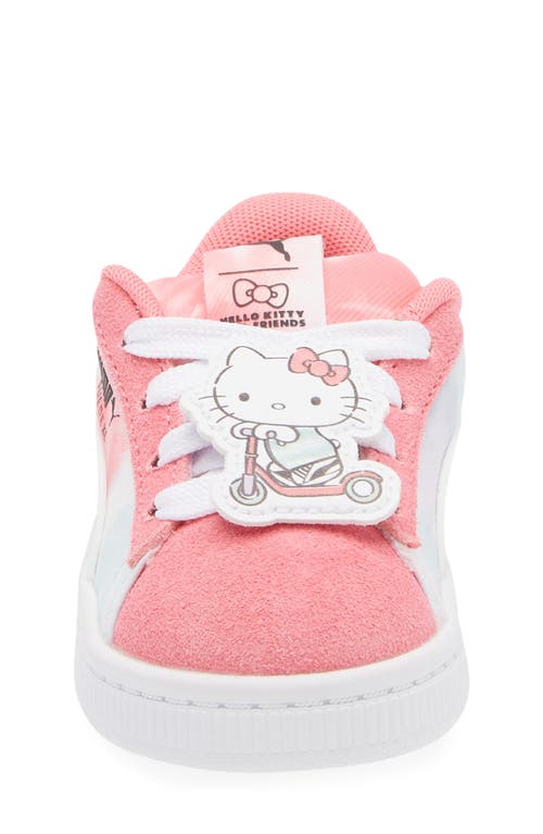 Puma X Hello Kitty® & Friends Kids' Suede Xl Sneaker In Magic Rose-peaceful Blue