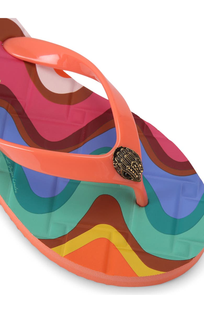 Kurt Geiger London Kensington Quilted Flip Flop, Alternate, color,