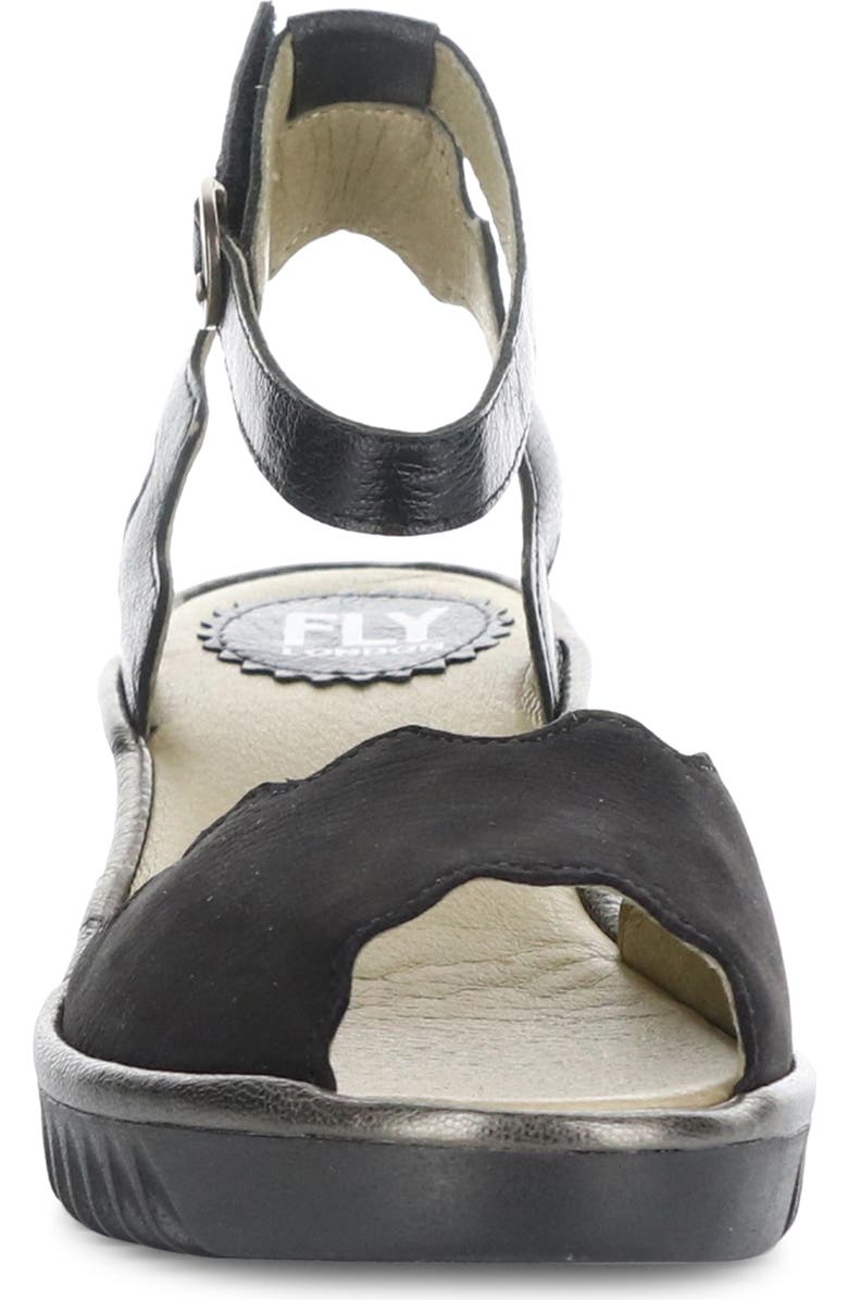 Fly London Lume Ankle Strap Sandal, Alternate, color,