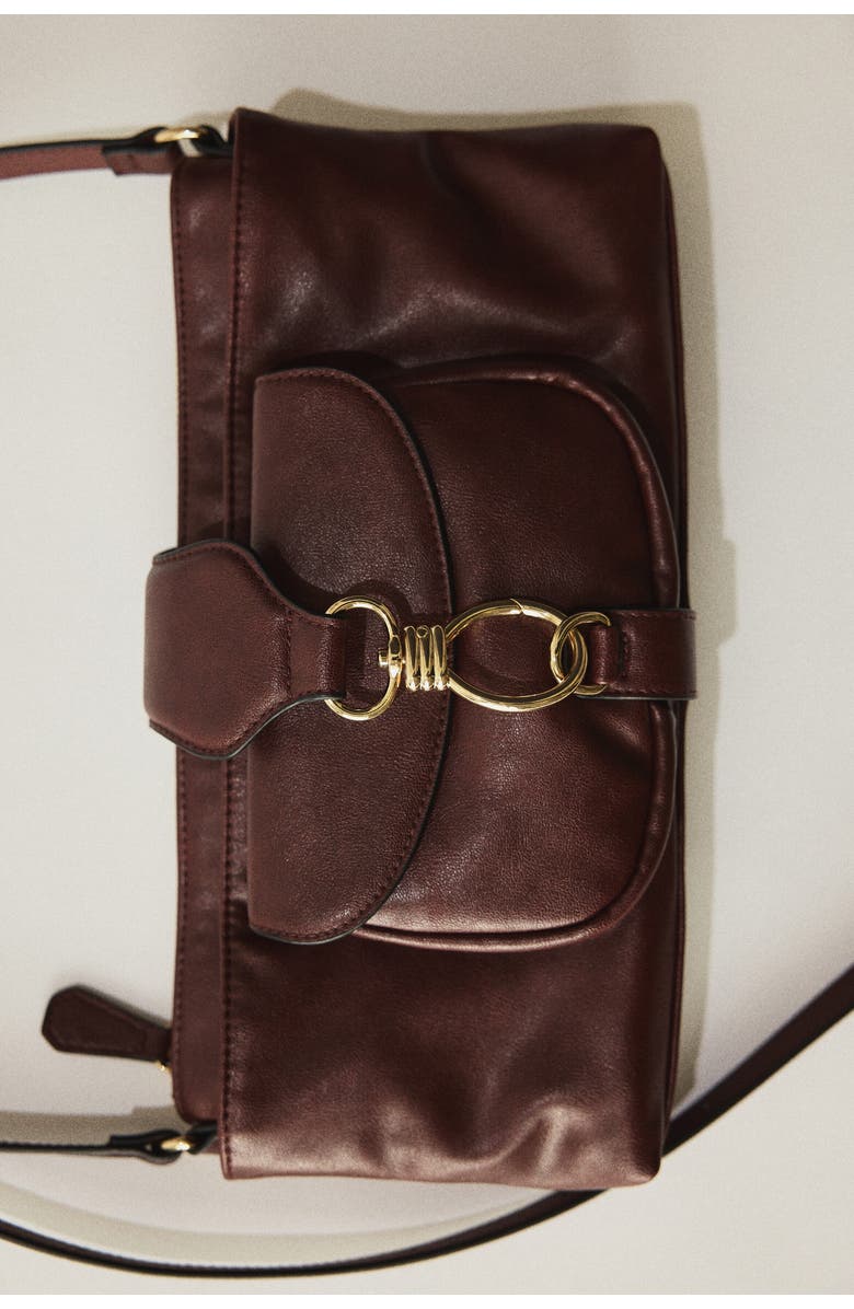 H&M Shoulder Bag, Alternate, color, Burgundy