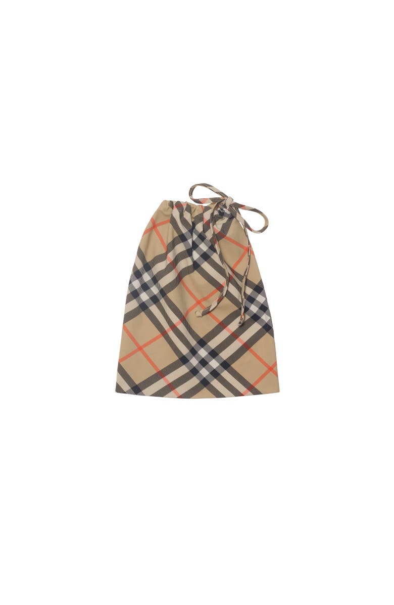 Burberry Check Bikini Top, Alternate, color, Sand