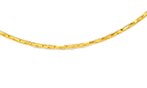 American Exchange Anchor Chain Necklace In Gold