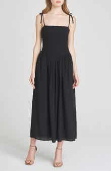 WAYF x Style by COCO! Melody Convertible Strapless Eyelet Dress