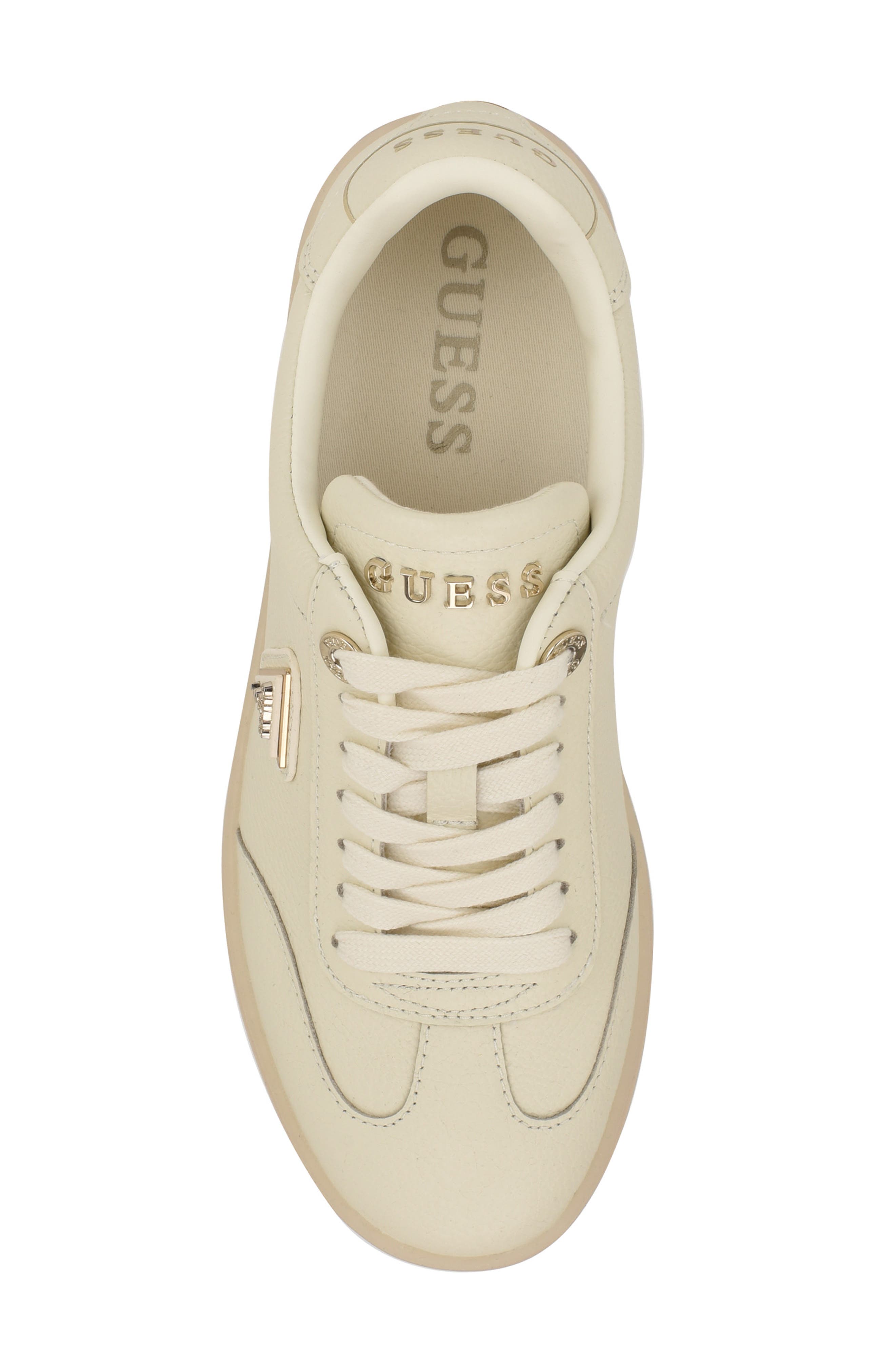 GUESS Jazlie Sneaker, Alternate, color, Beige
