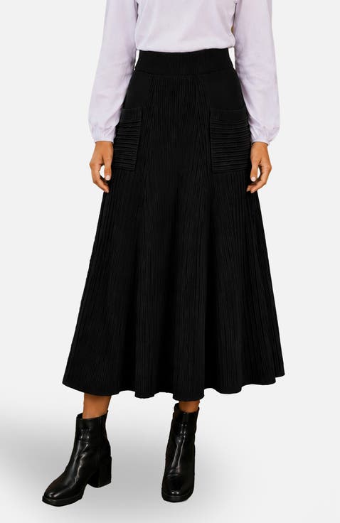 Knitted Midi Skirt