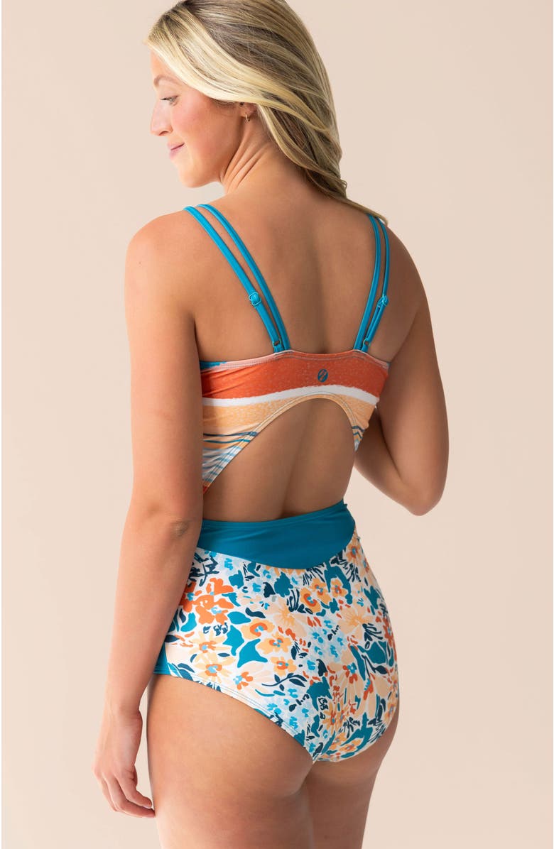 Nani High Tide One Piece, Alternate, color, Arches