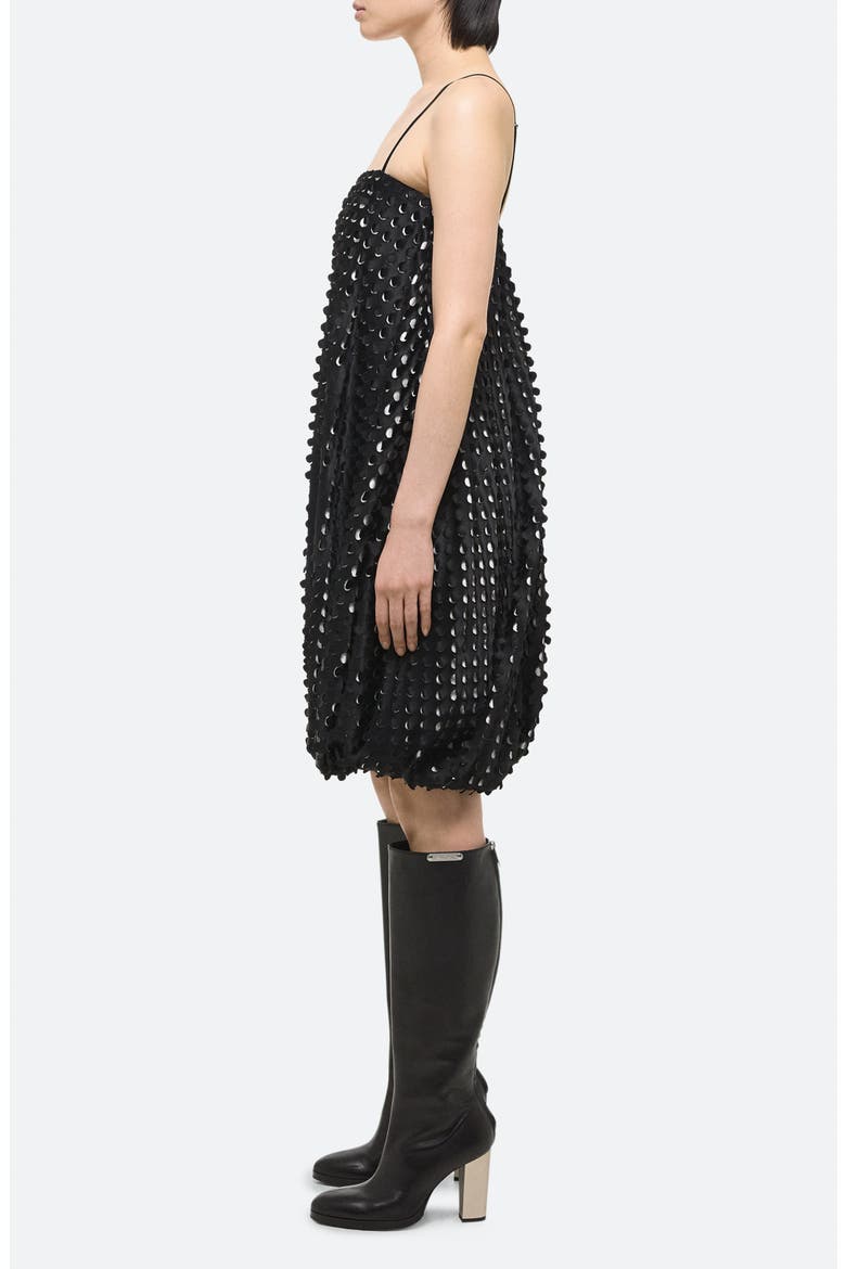 Embellished Sleeveless Bubble Dress, Alternate, color, GRADIENT HP BLACK - 25K