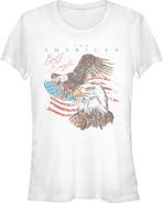 Lost Gods Juniors Lost Gods The American Bald Eagle T Shirt