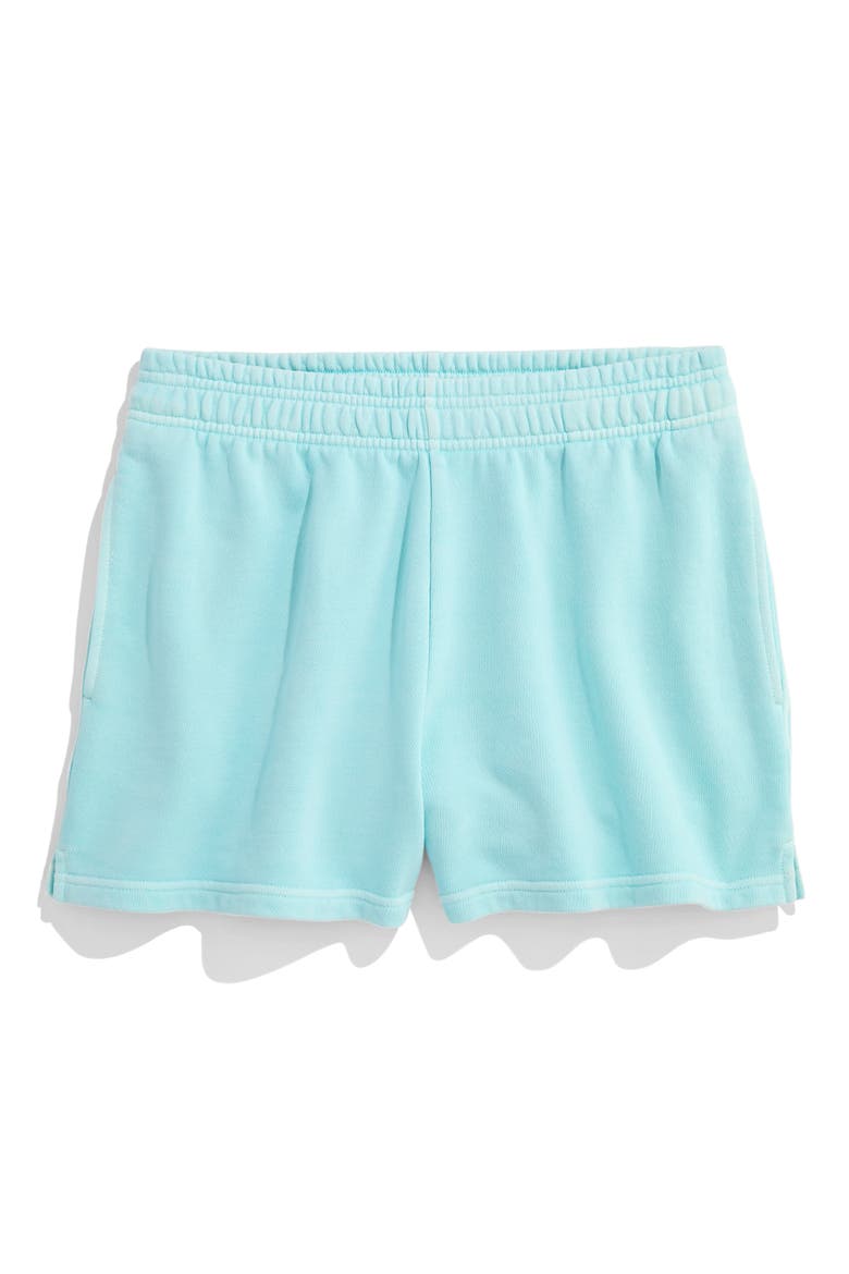 Kids' Garment Dyed Cotton Sweat Shorts, Main, color, SHALLOW SEA