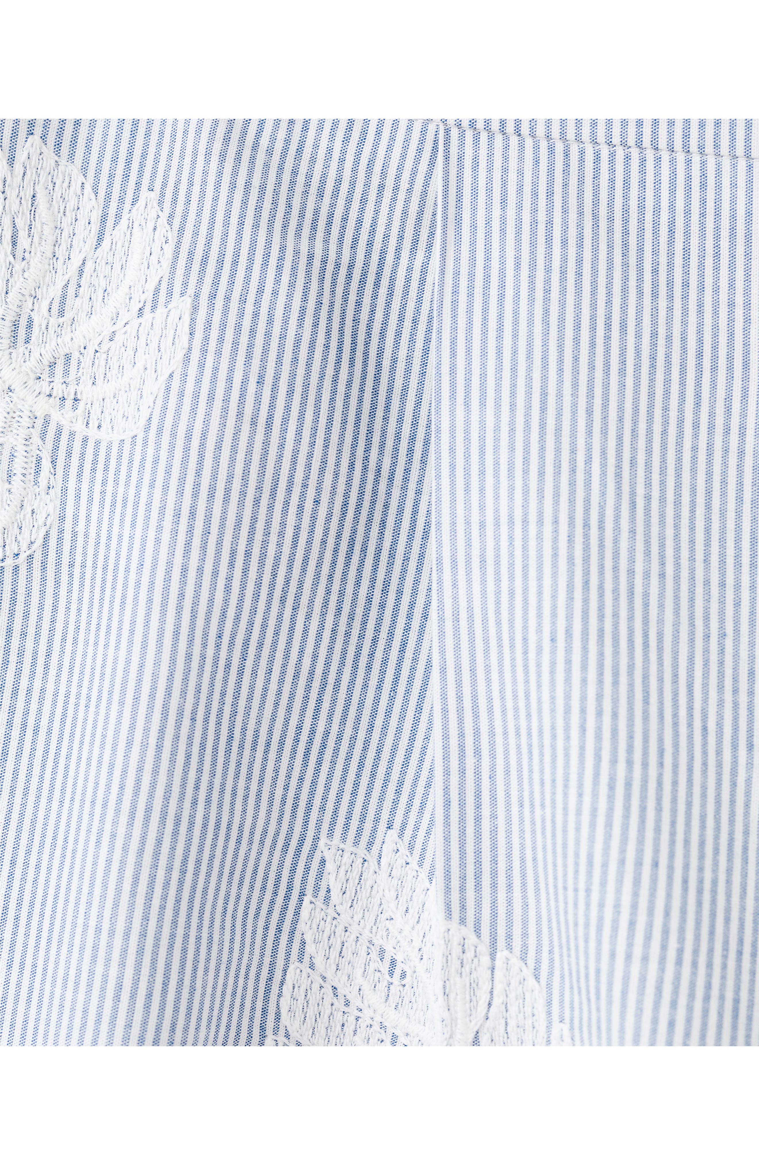 Embroidered Stripe Pants - image 2