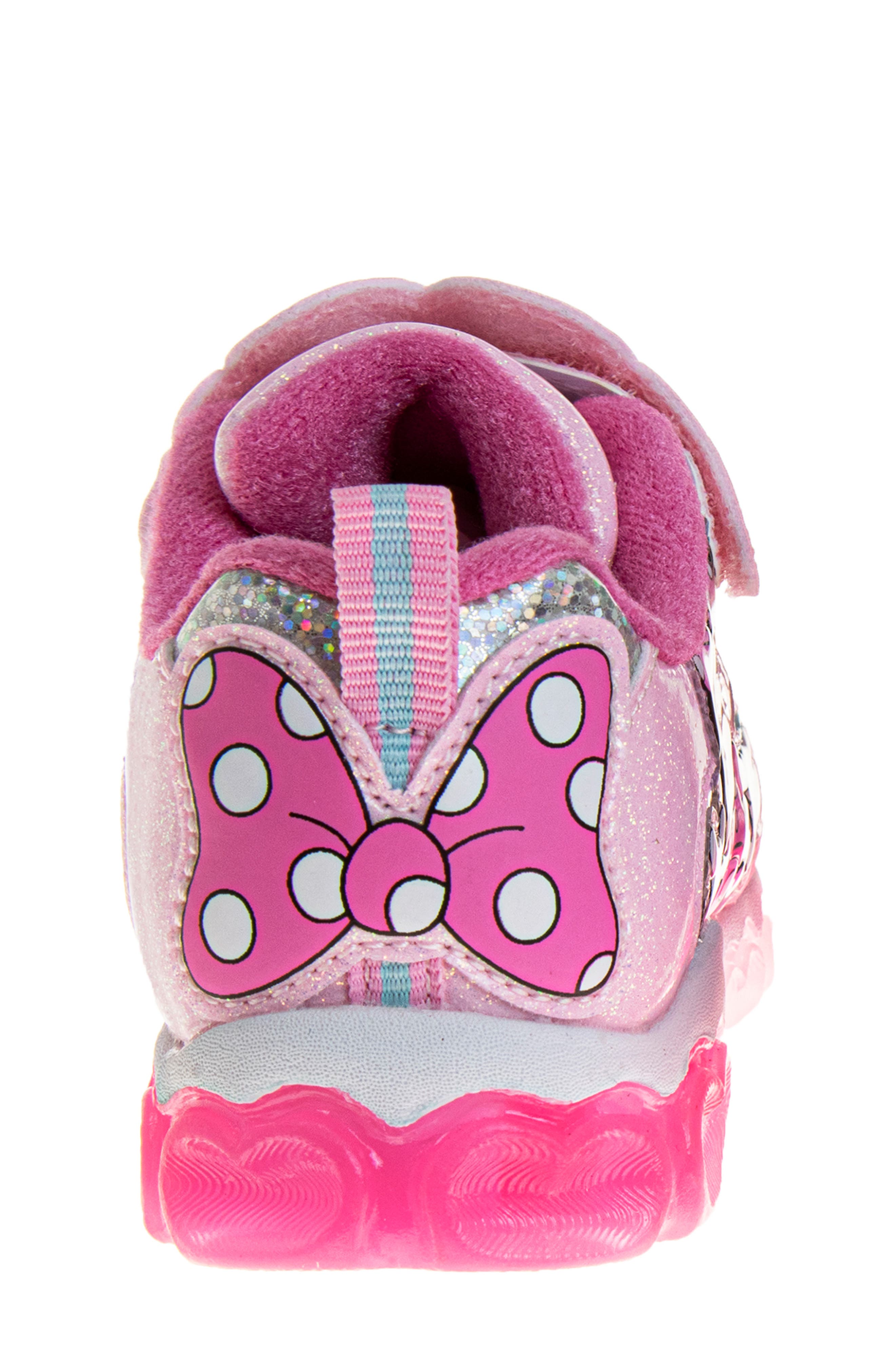 Kids' Disney Minnie Mouse Sneaker, Alternate, color, PINK