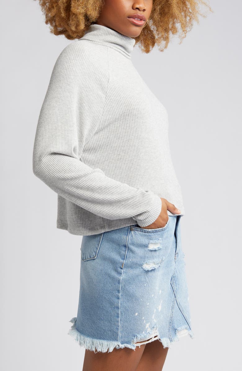 BP. Turtleneck Rib Top, Alternate, color,