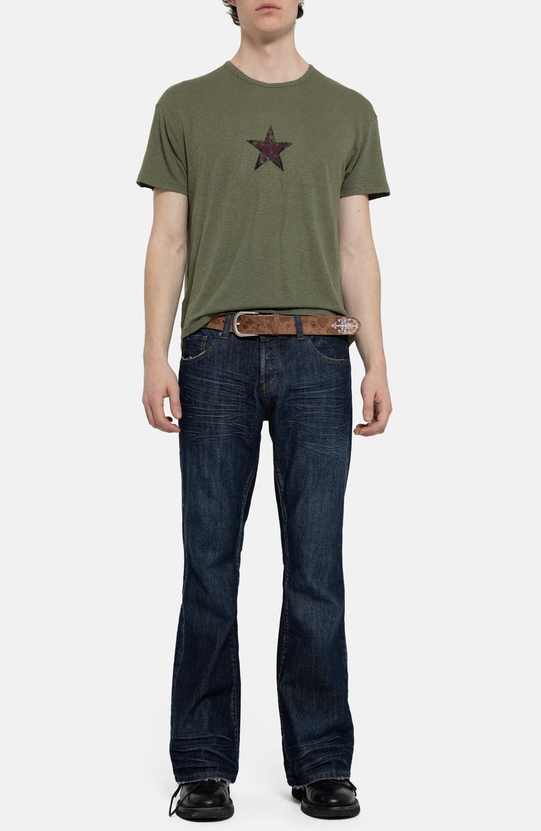 JADED LONDON Star Faded Sun Cotton Graphic T-Shirt, Alternate, color, Khaki