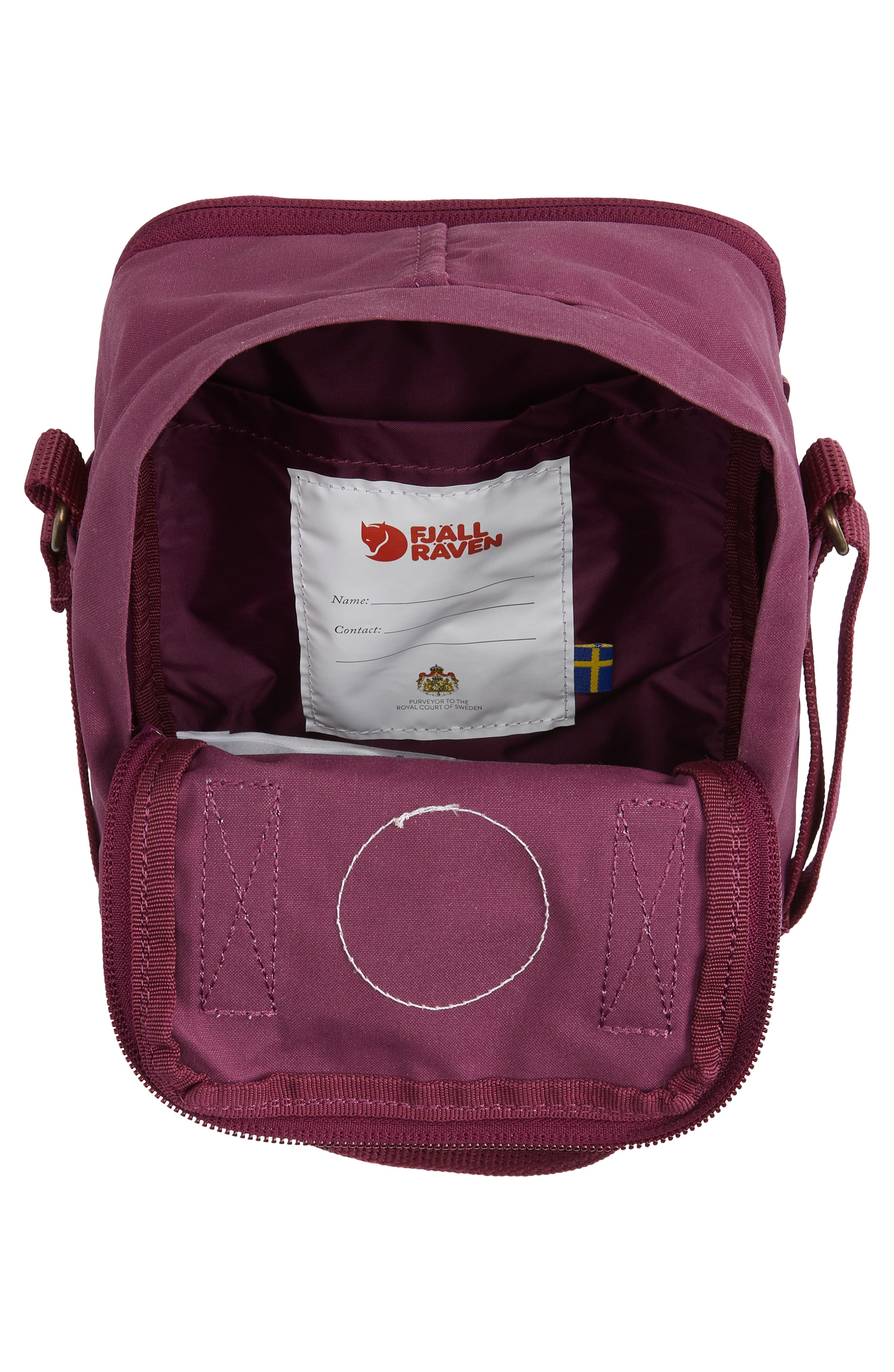 Fjällräven Kånken Water Repellent Sling Shoulder Bag, Alternate, color, Royal Purple
