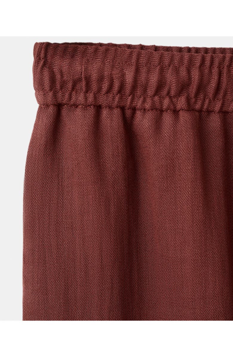 MANGO High Waist Palazzo Pants, Alternate, color, Red