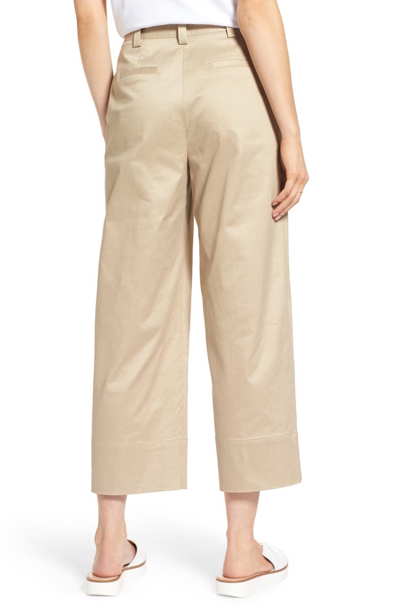 1901 High Waist Crop Wide Leg Pants, Alternate, color,