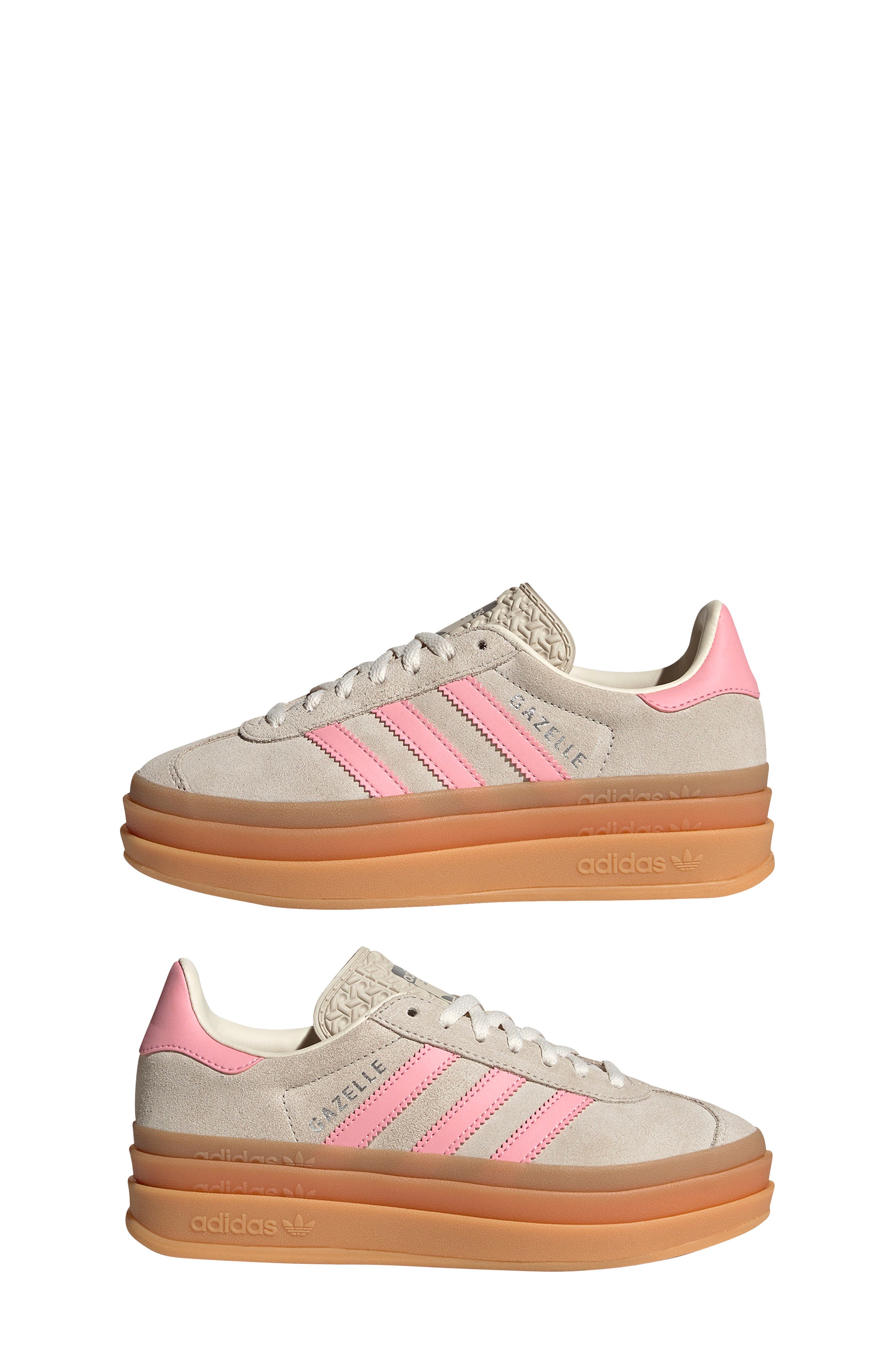 adidas gazelle pink kids