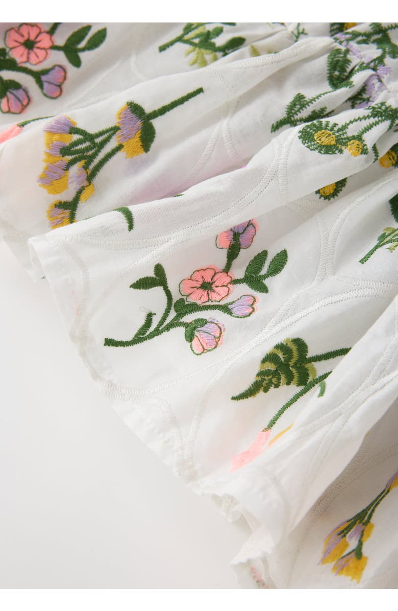 Marlo Kids Emely Embroidered Mini Dress, Alternate, color, 