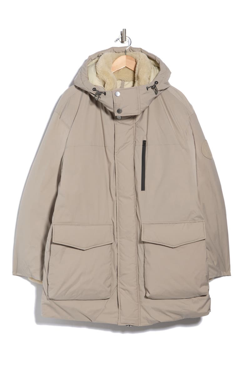 Eamon Down Parka, Main, color, COBBLE GREY
