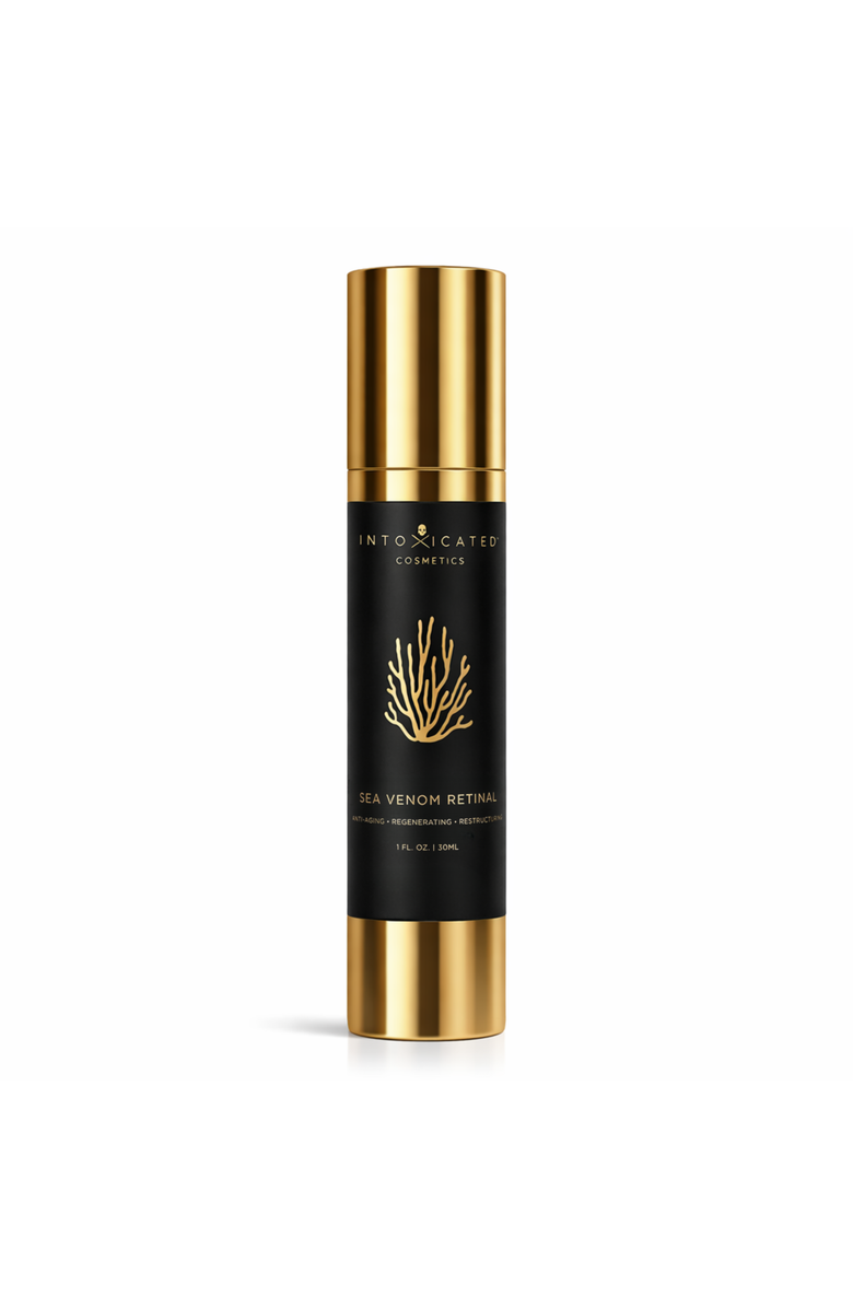 Intoxicated Cosmetics Sea Venom Retinal | 1fl.oz/30ml | Anti-Aging Time Released Retinaldehyde | Regenerating Sensamone P5 | Restructuring, Main, color, NO COLOR