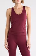 90 DEGREE BY REFLEX Air Glide V-Neck Performance Crop Tank