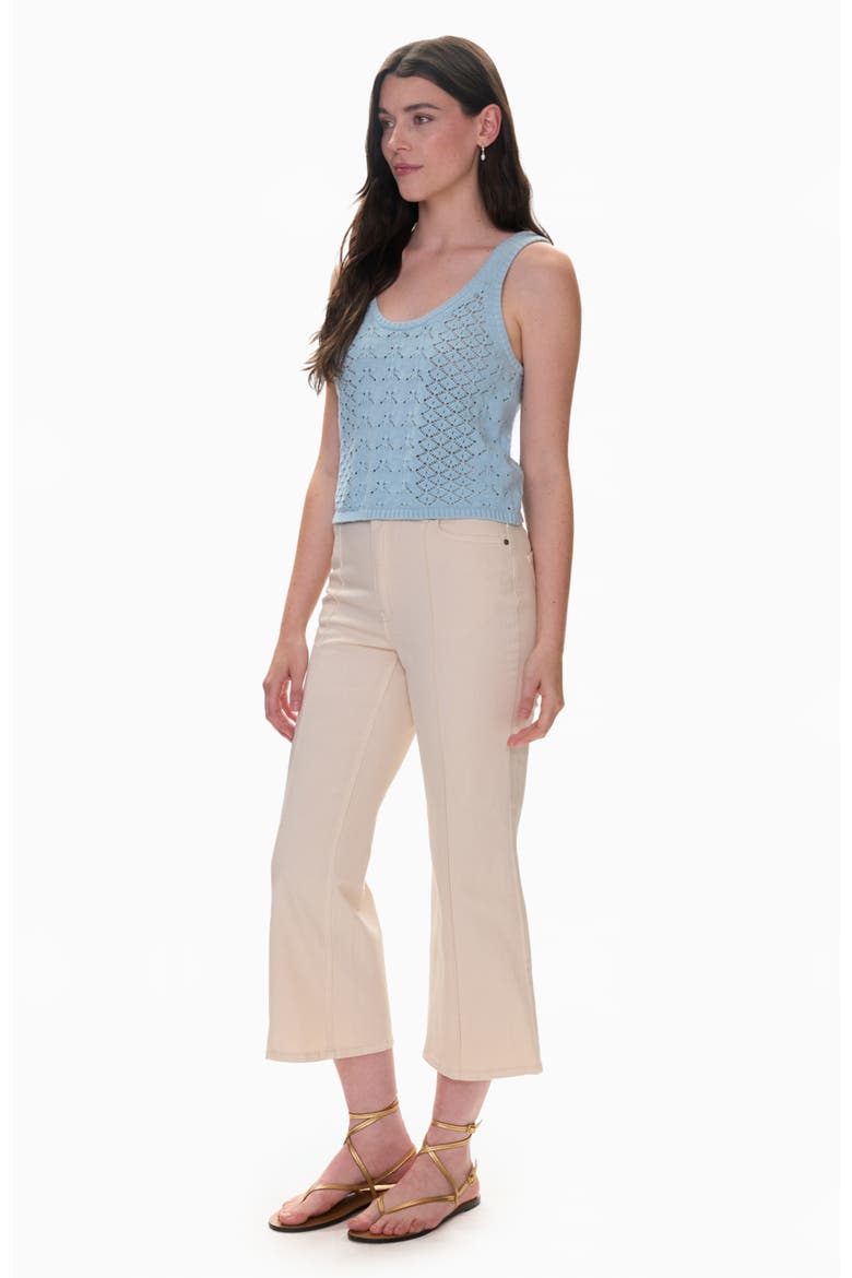 Hannah Pointelle Tank, Alternate, color, Seafoam