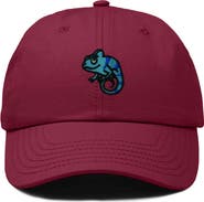 Dalix Chameleon Embroidered Dad Hat