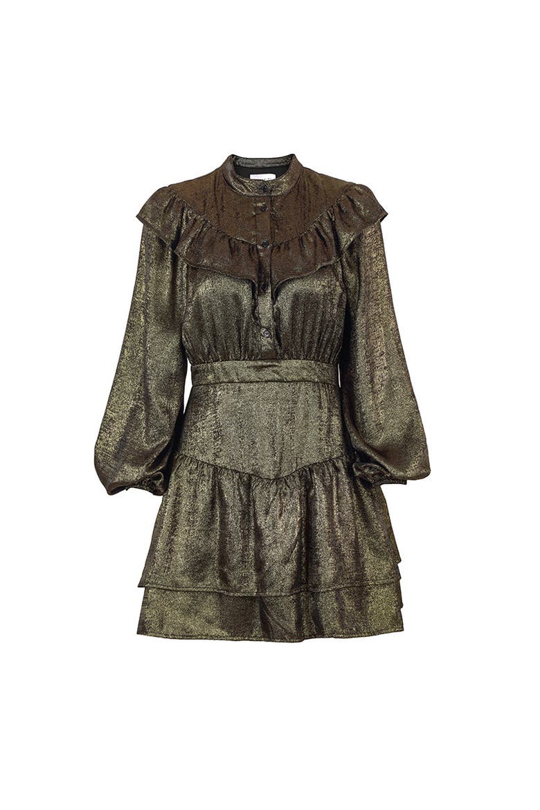 The Gwenyth Dress, Main, color, Bronze