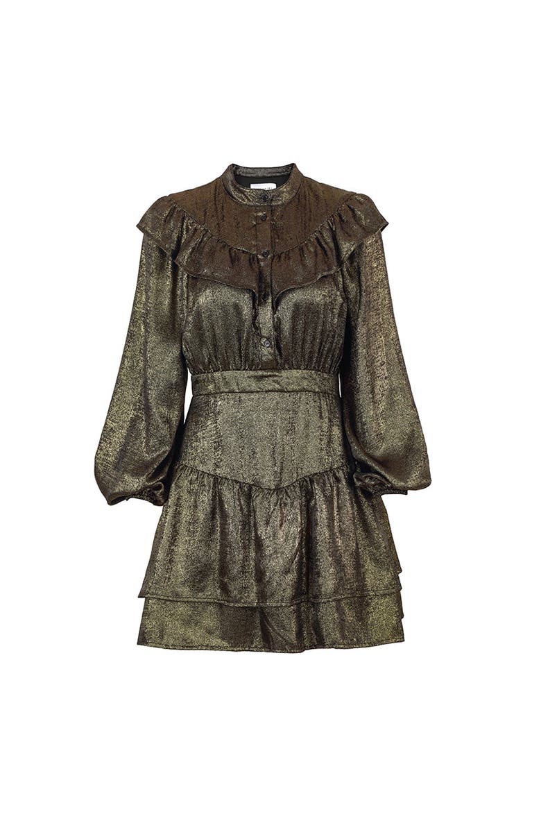 The Shirt by Rochelle Behrens The Gwenyth Dress, Main, color, Bronze