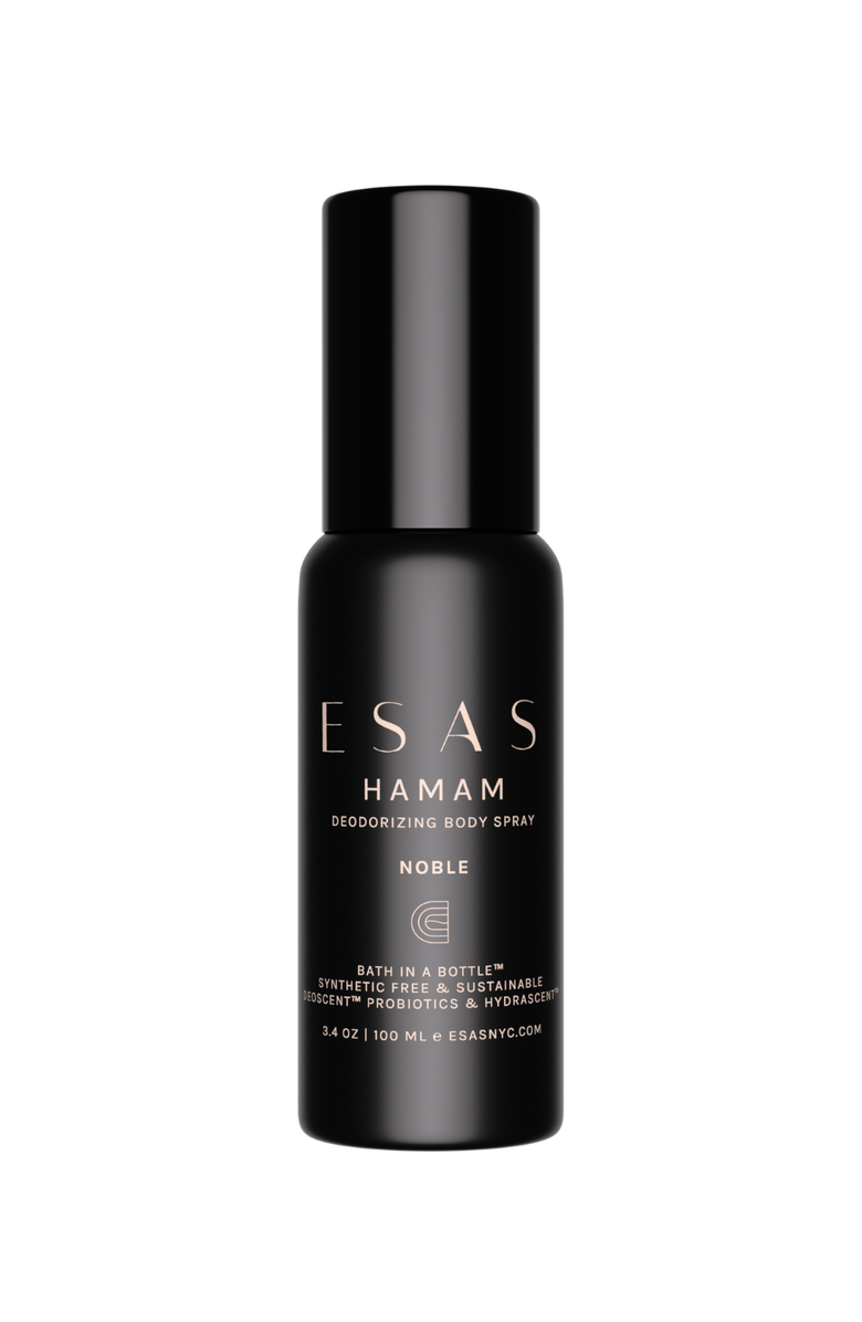 Esas NYC Noble Hamam Deo Body Spray - Fresh Pine & Resinous Woods, Main, color, 3.4 Oz