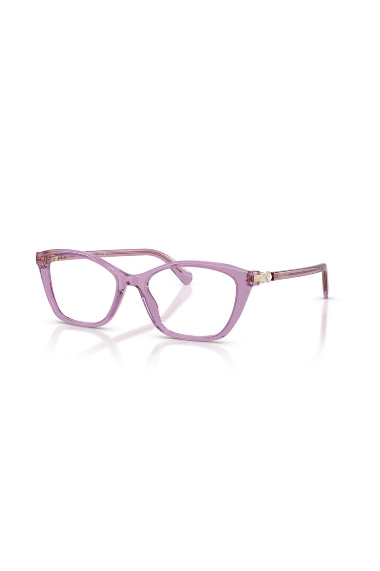 52mm Rectangle optical glasses, Main, color, Violet