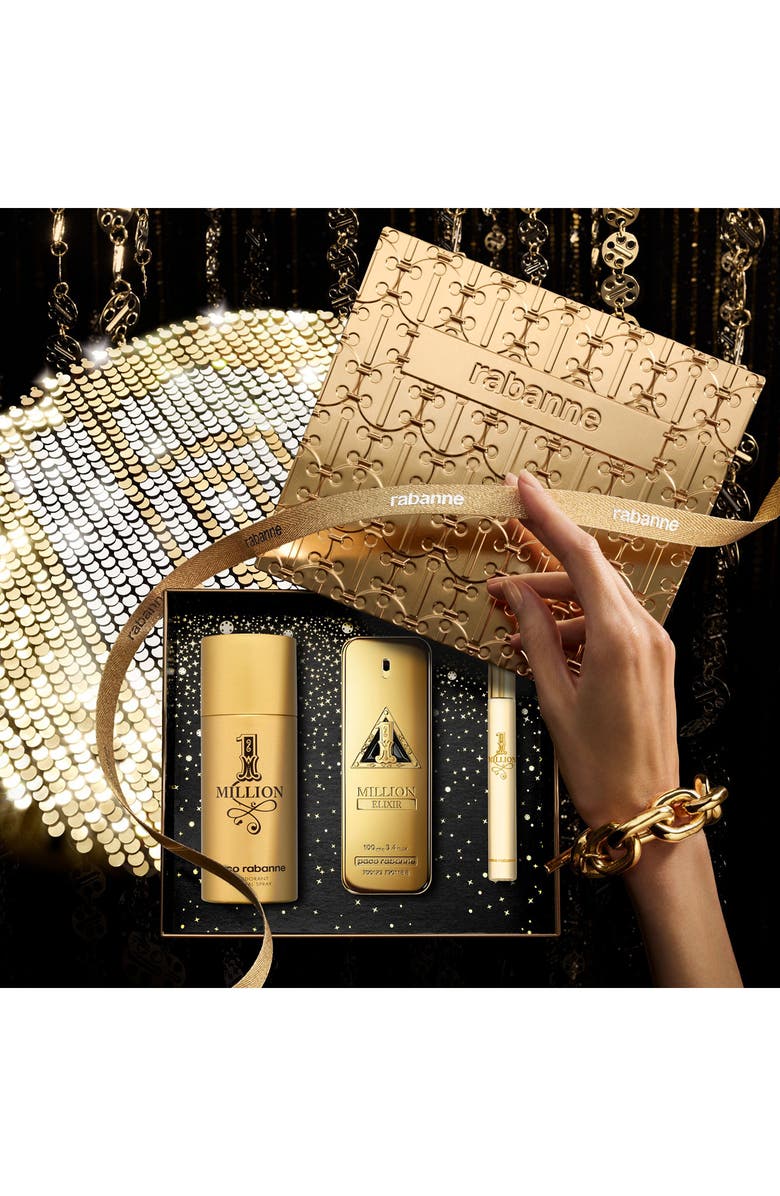 Rabanne 1Million Elixir Parfum Gift Set $210 Value, Alternate, color,