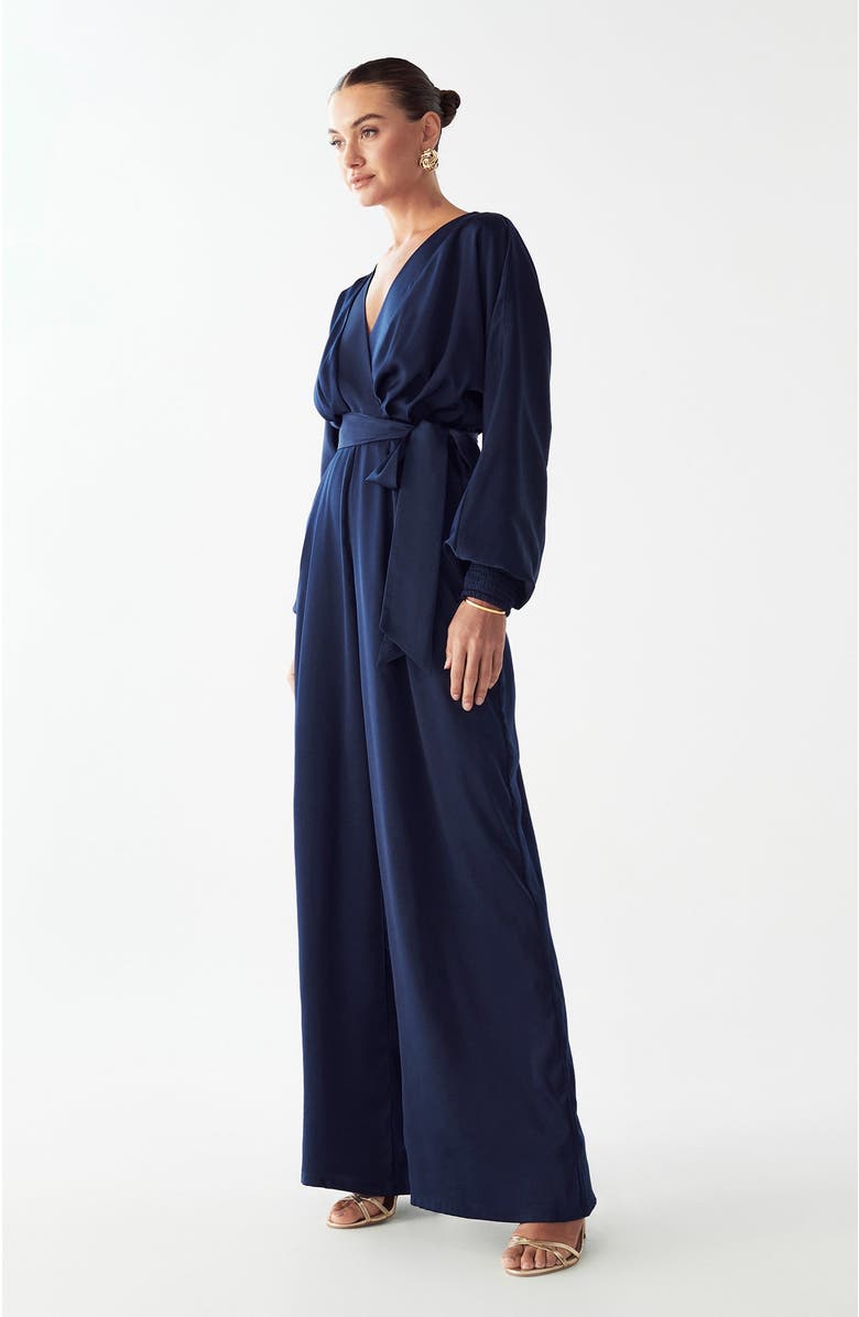 WILLA Salem Jumpsuit, Alternate, color, Navy Blue