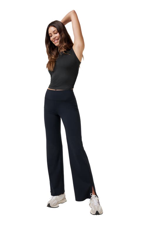 Travismathew Moveknit Bonded Pants In Black
