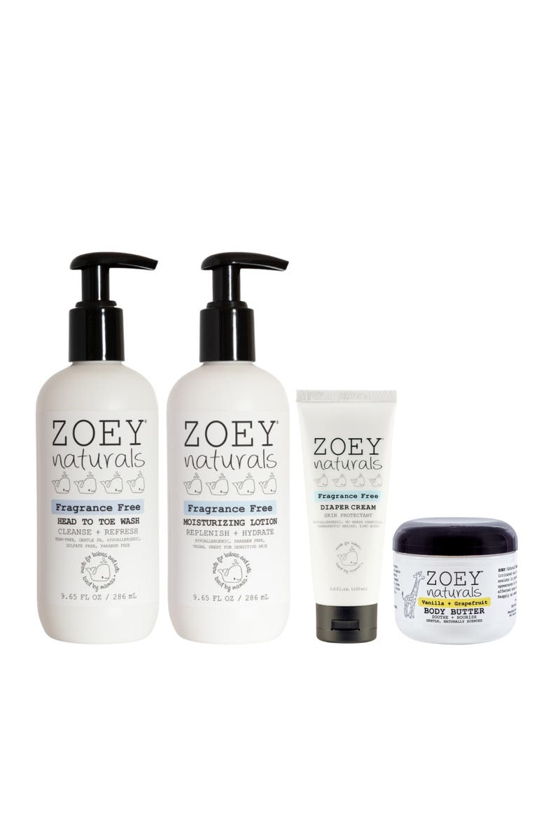 Zoey Naturals Gentle Baby Care Bundle, Main, color, NO COLOR