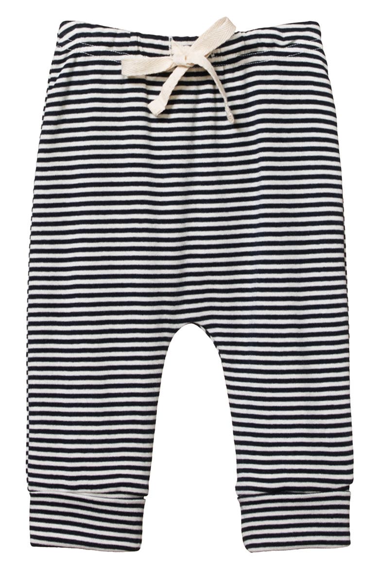 Organic Cotton Pants, Main, color, NAVY STRIPE